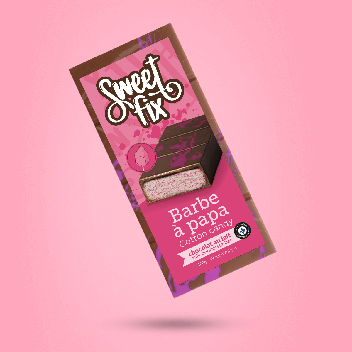 Angel hair cotton candy chocolate bar – viral TikTok treat